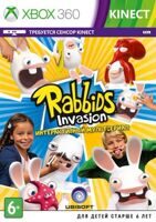 Игра Rabbids Invasion (XBOX 360, русская версия, только для Kinect)