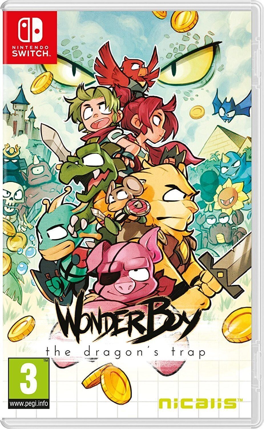 Купить Игру Wonder Boy: The Dragon Trap для Nintendo Switch