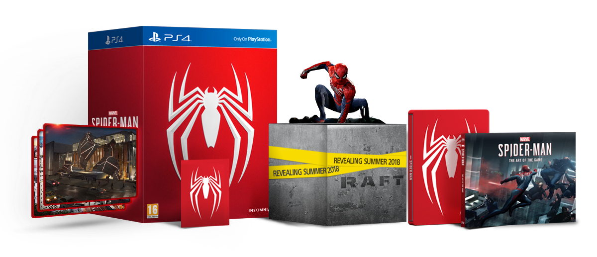 Spider man ps4 clearance collector's edition